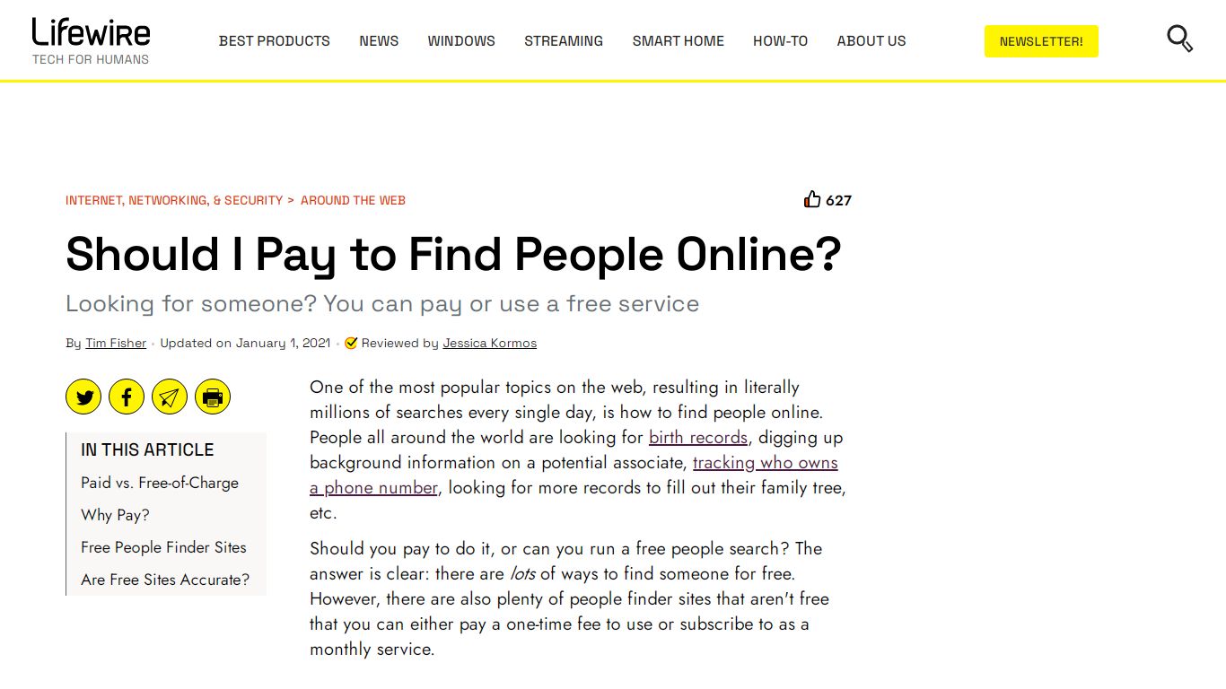 How Do I Find Someone Without Paying a Fee? - Lifewire